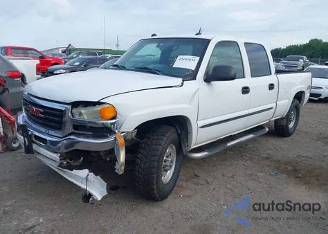 2005 GMC Sierra 1500Hd Slt from USA, damaged, VIN 1GTGK13U55F952879